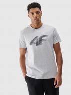 Футболка 4F TSHIRT M2257 4FWMM00TTSHM2257-27M р.2XL серый