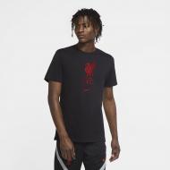 Футболка Nike M NK TEE EVERGREEN CREST CZ8182-010 р.S черный