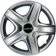 Ковпак для коліс SJS Kia NEW 202 R14" 4 шт. срібний (109600)