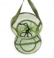 Садок G.Stream для рыбалки, текстильный зеленый, диаметр 35см