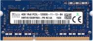 Оперативна пам'ять Hynix SODIMM DDR3L 4 GB (1x4GB) 1600 MHz (HMT451S6BFR8A-PB)