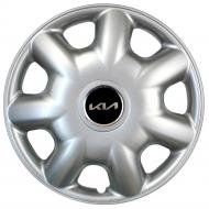 Ковпак для коліс SJS Kia NEW 218 R14" 4 шт. срібний (109616)