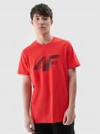 Футболка 4F 4FWMM00TTSHM2257-62S р.2XL красный