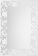 Зеркало настенное Модена белая краска 800x1200 мм