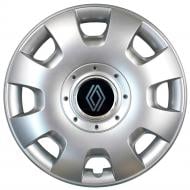 Колпак для колес SJS Peugeot NEW 209 R14" 4 шт. серебряный (109637)