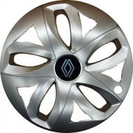 Колпак для колес SJS Peugeot NEW 229 R14" 4 шт. серебряный (109657)