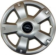 Колпак для колес SJS Opel NEW 201 R14" 4 шт. серебряный (109658)