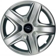 Колпак для колес SJS Opel NEW 202 R14" 4 шт. серебряный (109659)