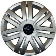Ковпак для коліс SJS Opel NEW 203 R14" 4 шт. срібний (109660)