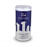 Влажные салфетки PET GROOMING WIPES для груминга домашних животных с ароматом цветов японской вишни 50 шт. для котов