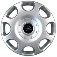 Колпак для колес SJS Opel NEW 208 R14" 4 шт. серебряный (109665)