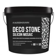 Декоративная штукатурка камешковая Farbmann Deco Stone Silicon Mosaic 7 кг