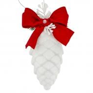 Ялинкова іграшка MIS LT Шишка декорована 14 см в асортименті