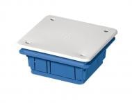 Коробка розподільча з кришкою ELETTROCANALI поліпропілен EC350C1BL