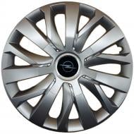 Колпак для колес SJS Opel NEW 228 R14" 4 шт. серебряный (109684)