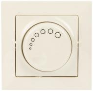 Світлорегулятор поворотний Mutlusan Candela з підсвічуванням 1000Вт IP20 кремовий 21250440202