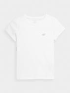 Футболка 4F TSHIRT F642 4FJMM00TTSHF642-10S р.128 белый