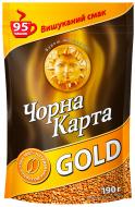 Кава розчинна Чорна Карта Gold 190 г 8718868141613