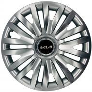 Колпак для колес SJS Kia NEW 313 R15" 4 шт. серебряный (109699)