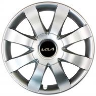 Колпак для колес SJS Kia NEW 323 R15" 4 шт. серебряный (109709)