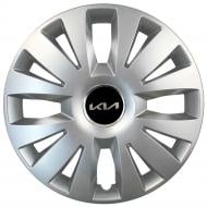 Колпак для колес SJS Kia NEW 324 R15" 4 шт. серебряный (109710)
