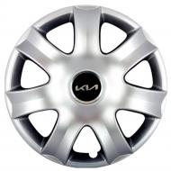 Колпак для колес SJS Kia NEW 326 R15" 4 шт. серебряный (109712)