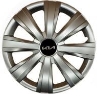 Колпак для колес SJS Kia NEW 328 R15" 4 шт. серебряный (109714)