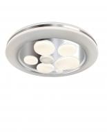 Светильник потолочный Milagro Lighting BUBBLES 48W O490 мм 48 Вт белый с серебристым ML6195