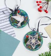 Набор для вышивания бисером Новая радость 132x66 мм Абрис Арт