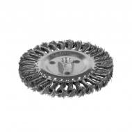 Щетка дисковая Sigma проволочная Ø175мм М14×2мм (стальная крученая) 9021171