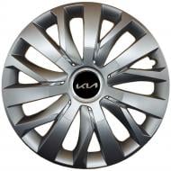 Колпак для колес SJS Kia NEW 345 R15" 4 шт. серебряный (109731)