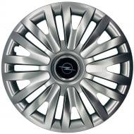 Колпак для колес SJS Opel NEW 313 R15" 4 шт. серебряный (109746)