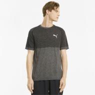 Футболка Puma RTG Evoknit Basic Tee 58582801 р.S темно-серый
