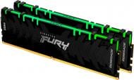 Оперативная память Kingston DDR4 SDRAM 64 GB (2x32GB) 3200 MHz (KF432C16RB1AK4/64) Renegade RGB Black Kingston Fury