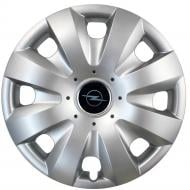 Колпак для колес SJS Opel NEW 321 R15" 4 шт. серебряный (109754)