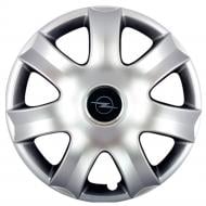 Колпак для колес SJS Opel NEW 326 R15" 4 шт. серебряный (109759)