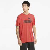 Футболка Puma ESS Heather Tee 58673611 р.2XL красный