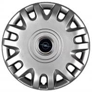 Колпак для колес SJS Opel NEW 333 R15" 4 шт. серебряный (109766)