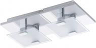 Светильник настенно-потолочный Eglo VICARO LED 2xсатинхром 93312