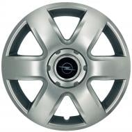 Колпак для колес SJS Opel NEW 337 R15" 4 шт. серебряный (109770)