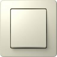 Выключатель одноклавишный TEM Ekonomik без подсветки слоновая кость SE10IWXO-U