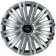Колпак для колес SJS Opel NEW 339 R15" 4 шт. серебряный (109772)