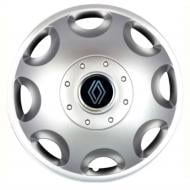 Колпак для колес SJS Peugeot NEW 300 R15" 4 шт. серебряный (109780)