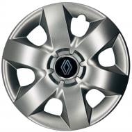 Колпак для колес SJS Peugeot NEW 310 R15" 4 шт. серебряный (109790)