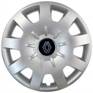 Колпак для колес SJS Peugeot NEW 314 R15" 4 шт. серебряный (109794)