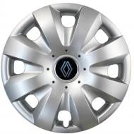 Колпак для колес SJS Peugeot NEW 321 R15" 4 шт. серебряный (109801)