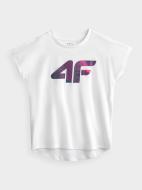 Футболка 4F J4Z20-JTSD215-10S білий Футболка 4F J4Z20-JTSD215-10S білий