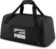 Спортивная сумка Puma Plus Sports Bag 07839001 36 л черный с серым