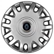 Колпак для колес SJS Peugeot NEW 333 R15" 4 шт. серебряный (109813)
