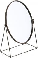 Зеркало косметическое 30x14x43 см черное